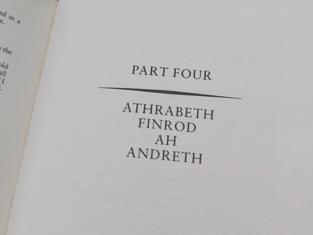 May 2026 Book Club: Athrabeth Finrod ah Andreth